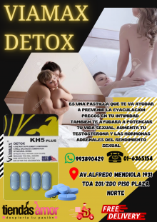 VIAMAX DETOX TIENDAS AMOR